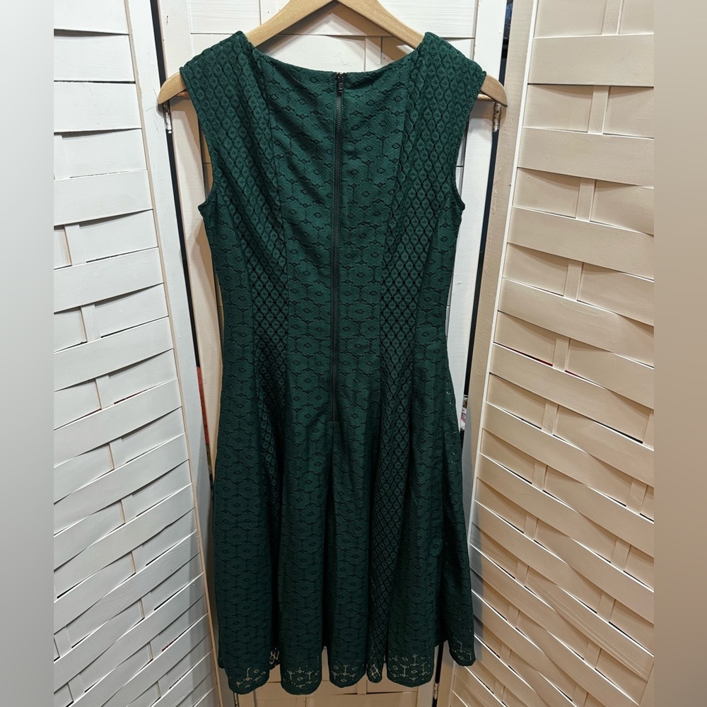 Danny and Nicole A-Line Laced Dress - Picture 2 of 6